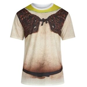 🎃 XL (46/48) • Shrek • Men's Halloween Graphic Costume Tee
